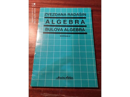 Algebra bulova algebra Radašin