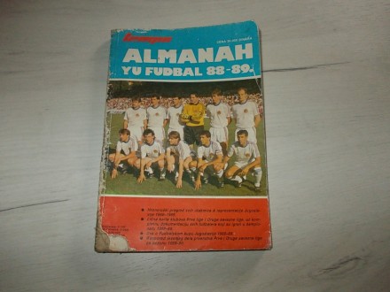 Almanah yu fudbal 88-89.