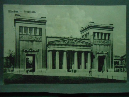 Alte Ansichtskarte München: Propyläen 1910./XXVII-107/