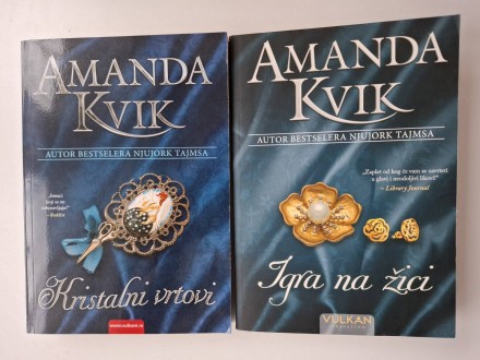 Amanda Kvik - 2 knjige