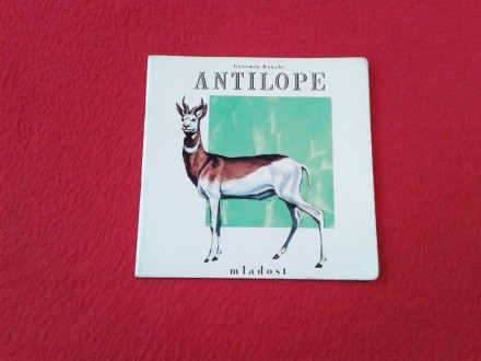 Antilope - Geremia Ronchi (stara slikovnica, 1970)