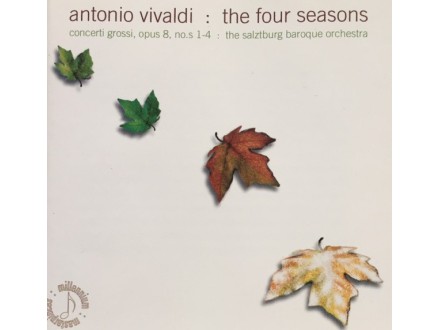 Antonio Vivaldi ‎– The Four Seasons  CD