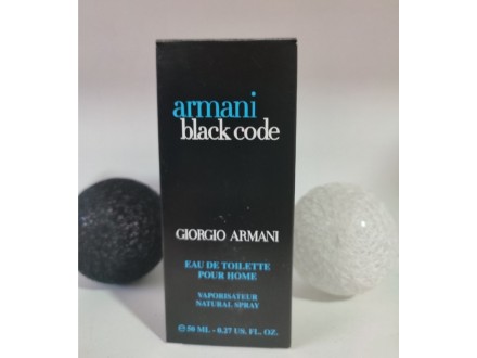 Armani Code Black Giorgio Armani muški parfem 50 ml