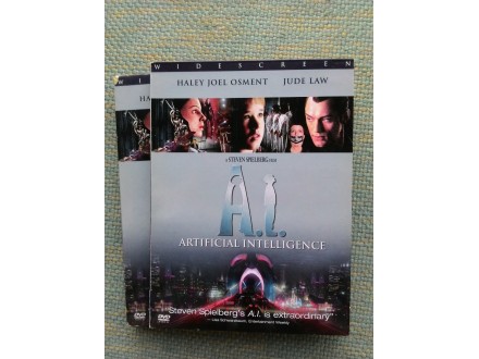 Artificial intelligence 2 x dvd