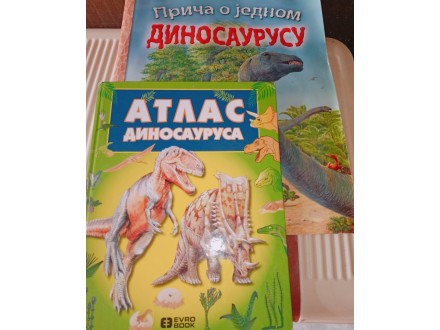 Atlas Dinosaurusa,evro book-Priča o 1nom dinu,+10 igrac
