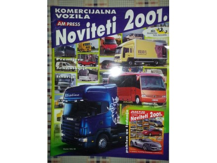 Auto katalog - Noviteti 2001(Komercijalna vozila)