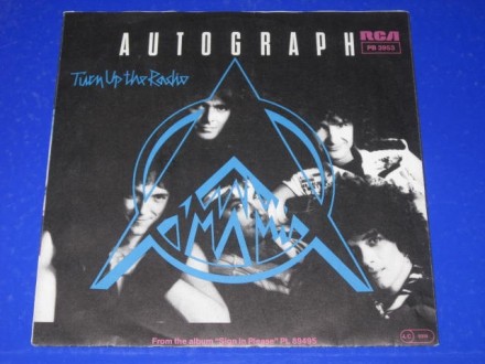 Autograph ‎– Turn Up The Radio (Single), GERMANY