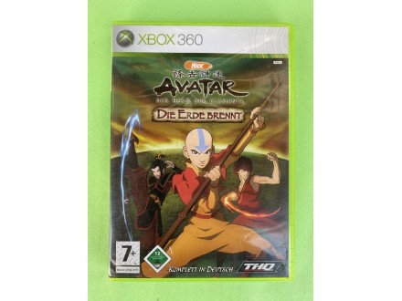 Avatar The Last Airbender - The Burning Earth-Xbox 360