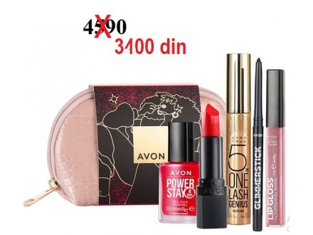 Avon make up set u kozmetičkoj torbici
