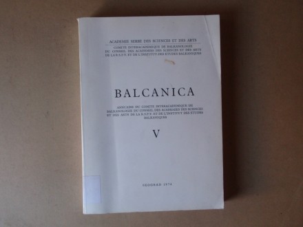 BALCANICA  / BALKANIKA V