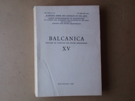 BALCANICA / BALKANIKA XV