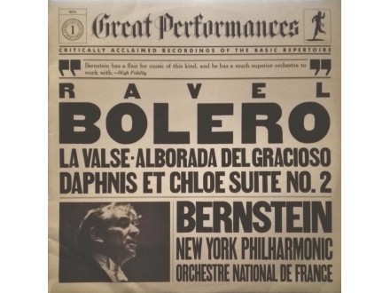 BERNSTEIN - Ravel..Bolero..New York Philharmonic