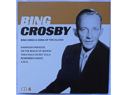 BING CROSBY - Bing sings a song of the island ( Mint)