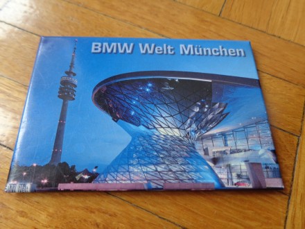 BMW WELT MUNCHEN Minhen, magnet za frizider
