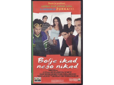 BOLJE IKAD NEGO NIKAD  - ORIGINALNA VHS KASETA