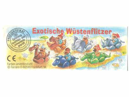 BPZ `Exotische Wustenflitzer` (3)