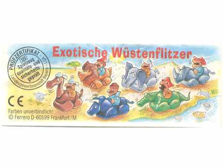 BPZ `Exotische Wustenflitzer`