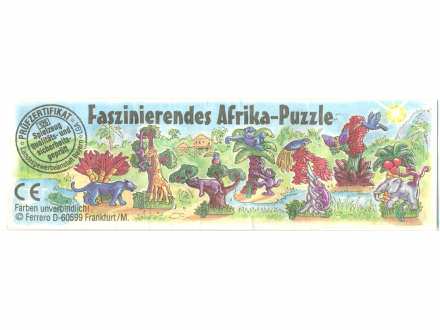 BPZ `Faszinierendes Afrika-Puzzle`