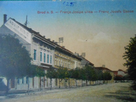 BROD n.S.-FRANJE JOSIPA ULICA-1910/20.- /XXII-25/