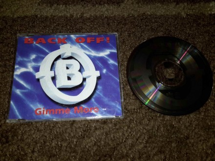 Back Off! - Gimme more CD singl , ORIGINAL