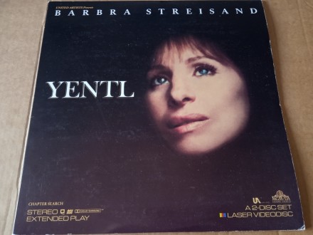 Barbra Streisand – Yentl - Soundtrack, Dupli Laserdisc