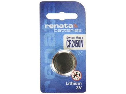 Baterija CR2450 litijum Renata