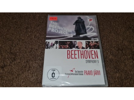 Beethoven, Paavo Järvi - Symphony 9 DVD , NOVO!