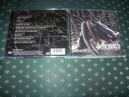 Behemoth – Satanica CD Dwell Records USA 2005.
