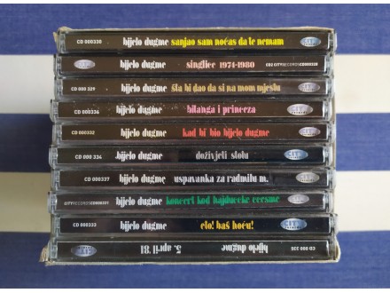 Bijelo dugme BOX SET / 10 albuma - 11 CD diskova