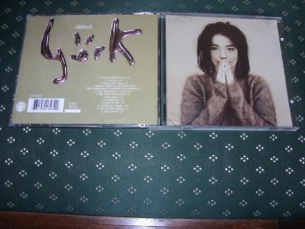 Björk ‎– Debut CD Mother Records EU 1993.