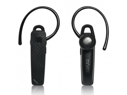 Bluetooth headset (slusalica) REMAX RB-T7 2in1 crna