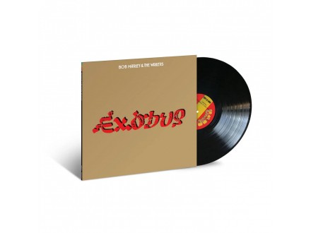 Bob Marley - Exodus, Black Vinyl LP, Novo