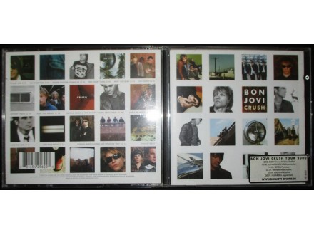 Bon Jovi-Crush Made in Europe Original CD (2000)