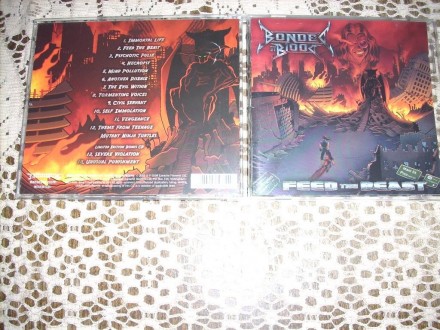 Bonded By Blood ‎– Feed The Beast CD + maxi bonus CD