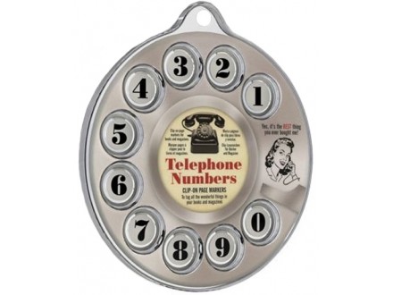 Bookmarker Telephone Numbers
