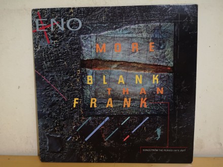 Brian Eno :More Blank Than Frank