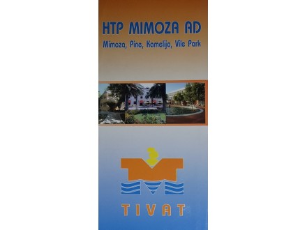 Brošura `HOTEL MIMOZA` Tivat Jugoslavija