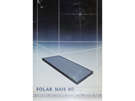 Brošura Solarni Kolektor `ĐURO SALAJ` Niš Jugoslavija