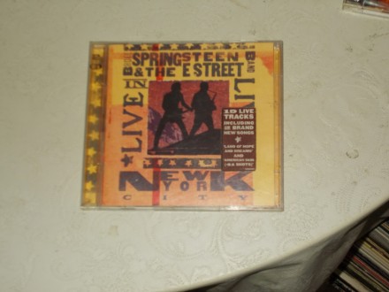 Bruce Springsteen  ‎– Live In New York  2XCD