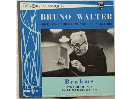 Bruno Walter,Brahms Orch.philha.New York-Symphonie