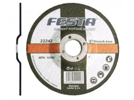 Brusna ploča za metal 180x6.4mm FESTA