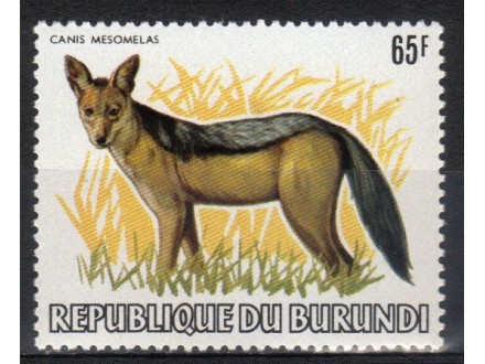 Burundi,Divlje životinje 65F 1982.,čisto