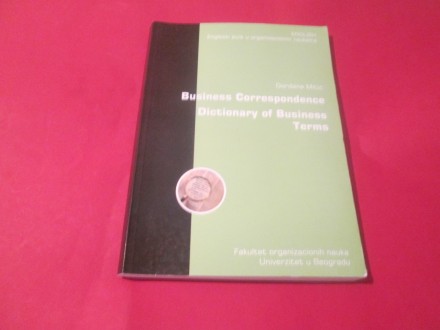 Business Correspondence Dictionary of Business Terms