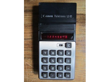 CANON Palmtronic LE-83, stari kalkulator iz 1974.godine