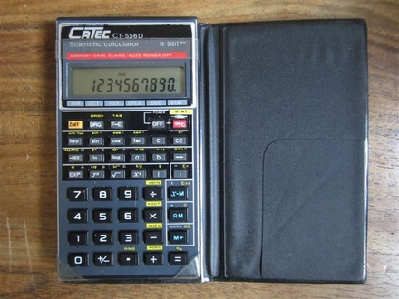 CATEC CT-556D - stari Scientific Calculator 10 Digit
