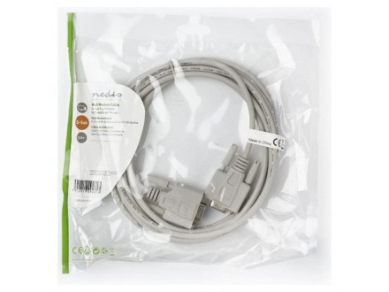 CCGP52057IV30 Null Modem cable D-SUB 9-Pin Female- D-SUB 9-Pin Female, Nickel Plated, 3m