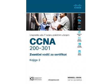 CCNA 200-301 zvanični vodič za serfitikat knjiga 2 - Wendell Odom