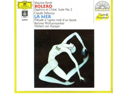 CD RAVEL - Bolero / DEBUSSY - La Mer (1991)