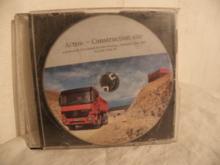 CD o kamionu Mercedes Actros