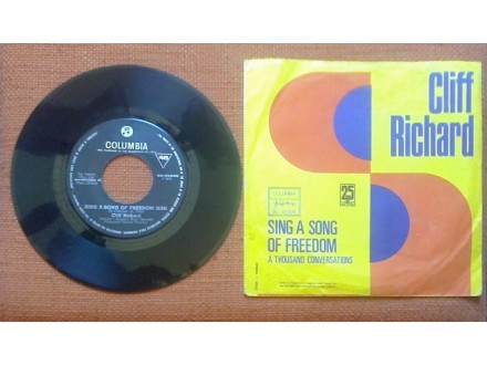 CLIFF RICHARD - Sing A Song Of Freedom (singl) licenca